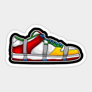 Sandy Bodecker Retro Sneaker Sticker